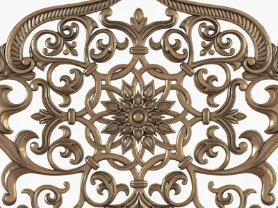 Arabic decor CNC  3D model