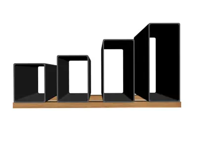 5 16in Wall x8in Rectangle Tube 3D model