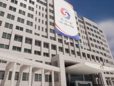 Office of the President Republic of Korea Low-poly 3D model