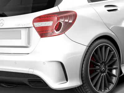 Mercedes-Benz A45 AMG 2014 3D model