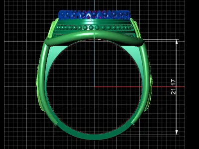NEO MAN RING MODEL48 3D print model