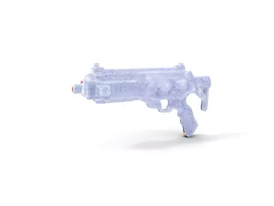 Vibrant Blaster model pack Low-poly 3D model