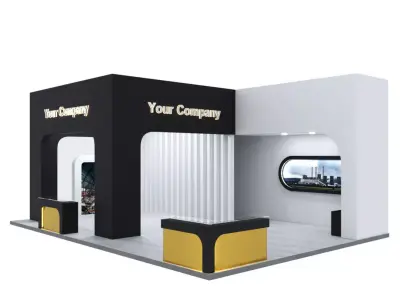 exhibition pavilion 01 3D model