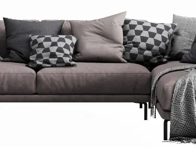 Interface Coco Sectional 4 3D model