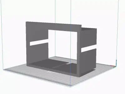 car radio duble wv grubu duble teyp cerceve 3D print model