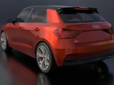 2019 Audi A1 Sportback 3D model
