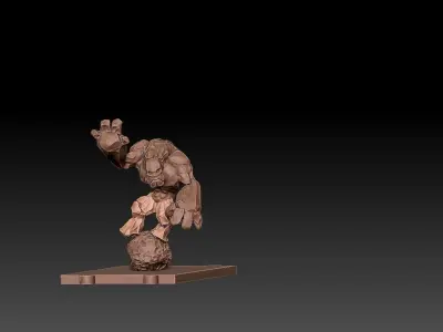 Munakigno TUSSLE FOR VICTORY 3D print model