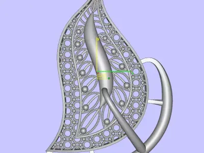  Luxury Statement Necklace for Timeless Style 3D print model