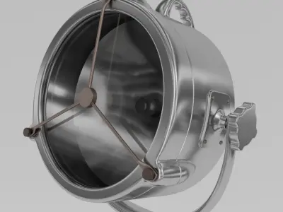 Light projector 3D model