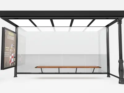 BUS STATION 2 3D model