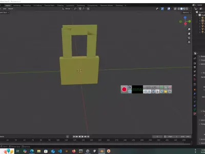 restrict lock zone for unity kp Free low-poly 3D model