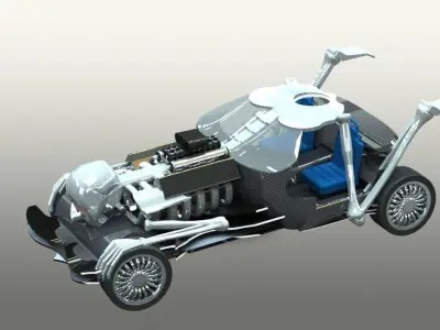 Concept SKELOID 3D model