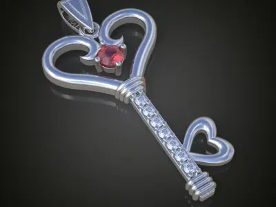 My Exclusive Pendant  3D 0116 printable model9 3D print model
