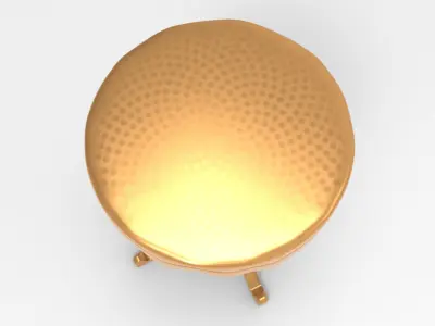 Finiko Side Table Low-poly 3D model