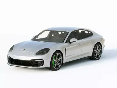 Porsche Panamera 4 Hybrid 2021 3D model