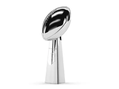 Super Bowl Cup Trophy 3D model