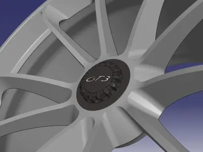 WHEEL-Porsche 911GT3 3D model