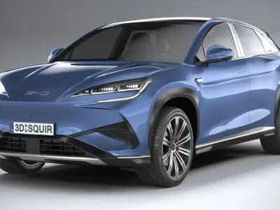 BYD Sealion 7 2025 3D model
