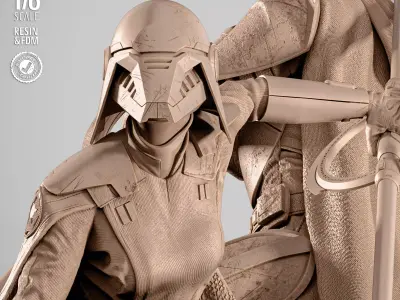 STAR WARS Gran Inquisitor Diorama  3D print model