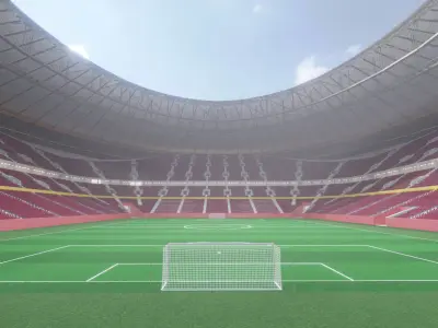 lusail stadium - fifa world cup 2022 qatar 3D model