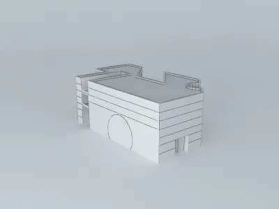 Tunnel table 3D model