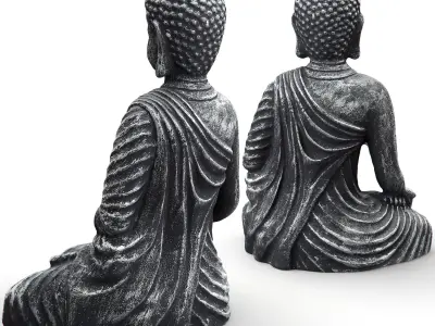 Buddha figurine 3D model