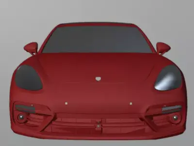 Porsche Panamera 3D model