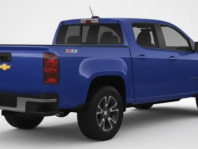 Chevrolet Colorado Z71 2018 3D model