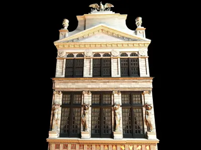 Classic building 3D model buy