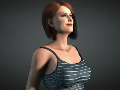 Character Ivon 3D model