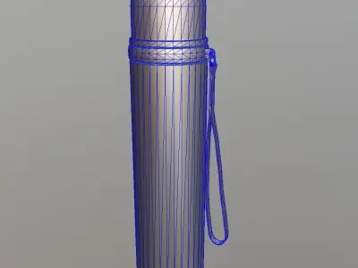 Thermos Low-poly 3D model