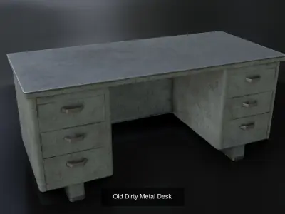 Old Office pack 3D Model Collection
