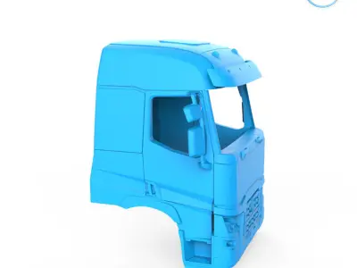 Renault Truck C 3D print model