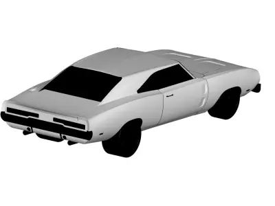 dodge charger 3D model