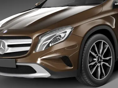 Mercedes-Benz GLA 2014 3D model
