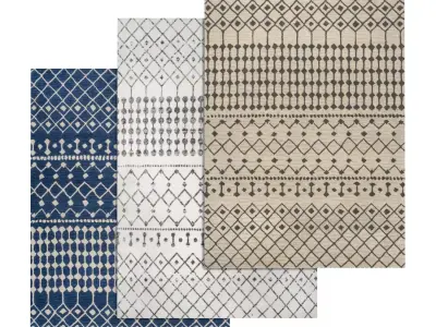 Rug Set 564 3D model