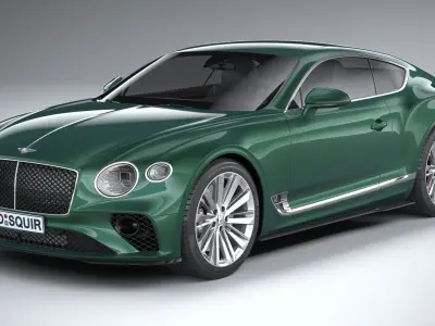 Bentley Continetal GT Speed 2022 3D model