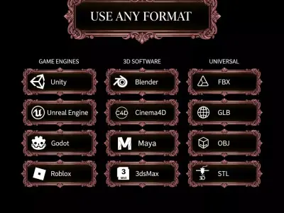 Lo Polly animals FREE Free low-poly 3D model