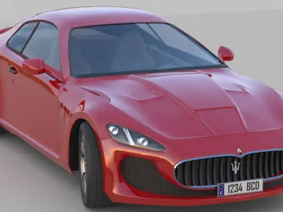 Maserati granturismo 3D model