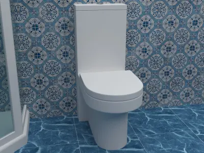 Bathroom 3  3D model