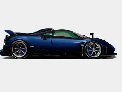 Sports car Pagani Models 3D model