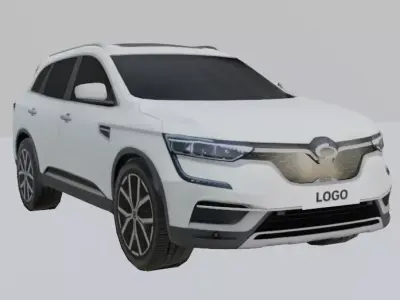 RENAULTKOREA QM6 LOWPOLY Low-poly 3D model