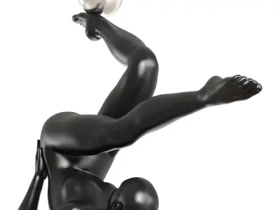 Tickmacrevan Modern Doll Figurine 3D model