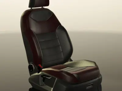 Front Seat 3D model