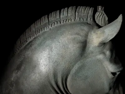 Horse Head Medici Riccardi 3D model