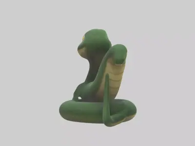 Cartoon Snake model 3D model