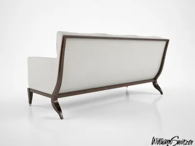 William Switzer The Canape Apollon Seat Sofa 3D model