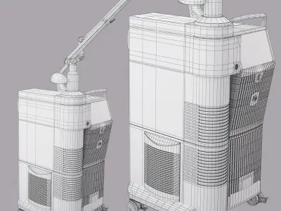 Fotona XS Dynamis 3D model