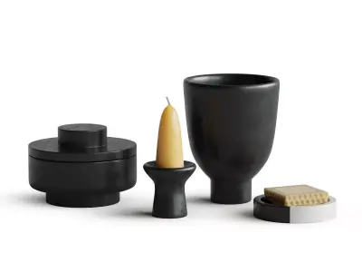 Batrhoom Prop Set 3D model