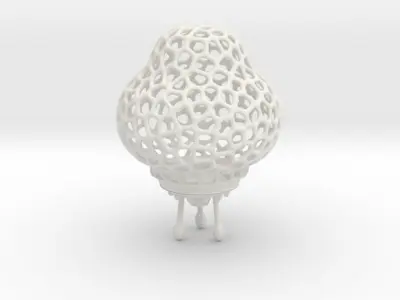 Mini Space-Rocket No 1 - can be opened 3D print model